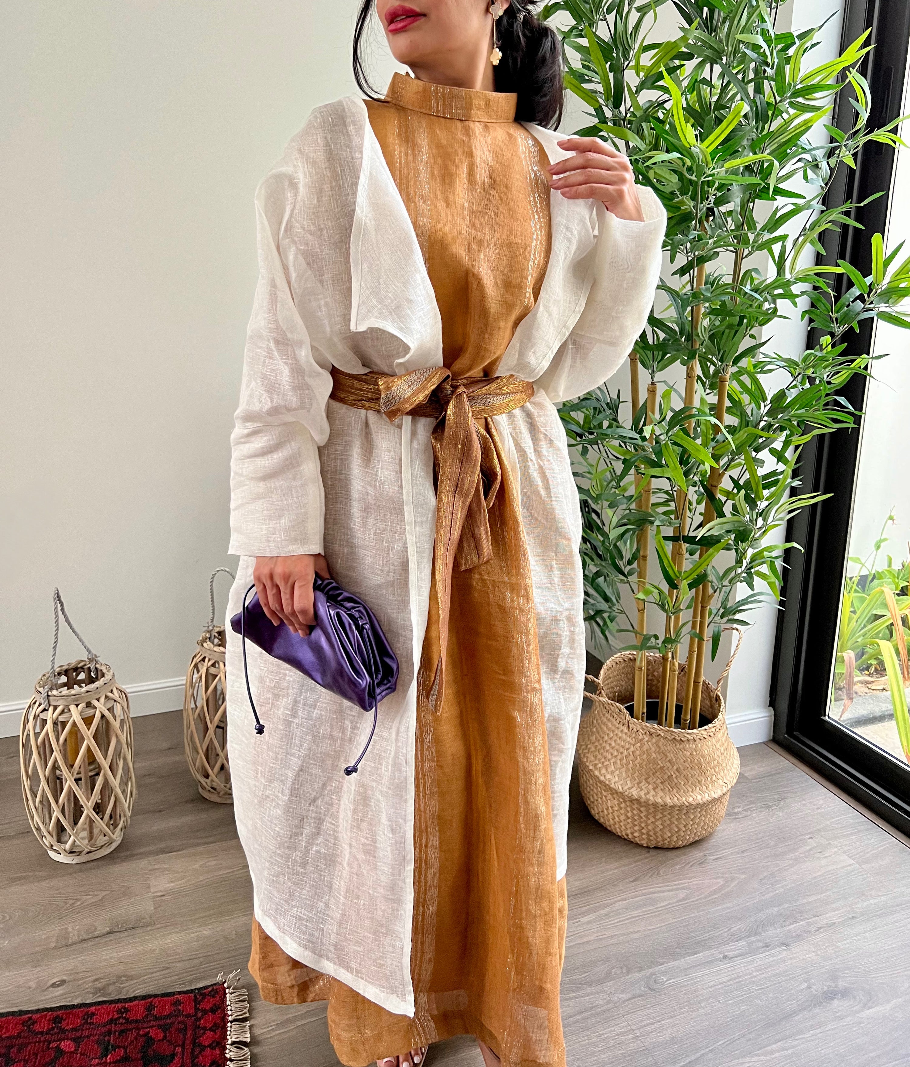 The Amber Linen Set