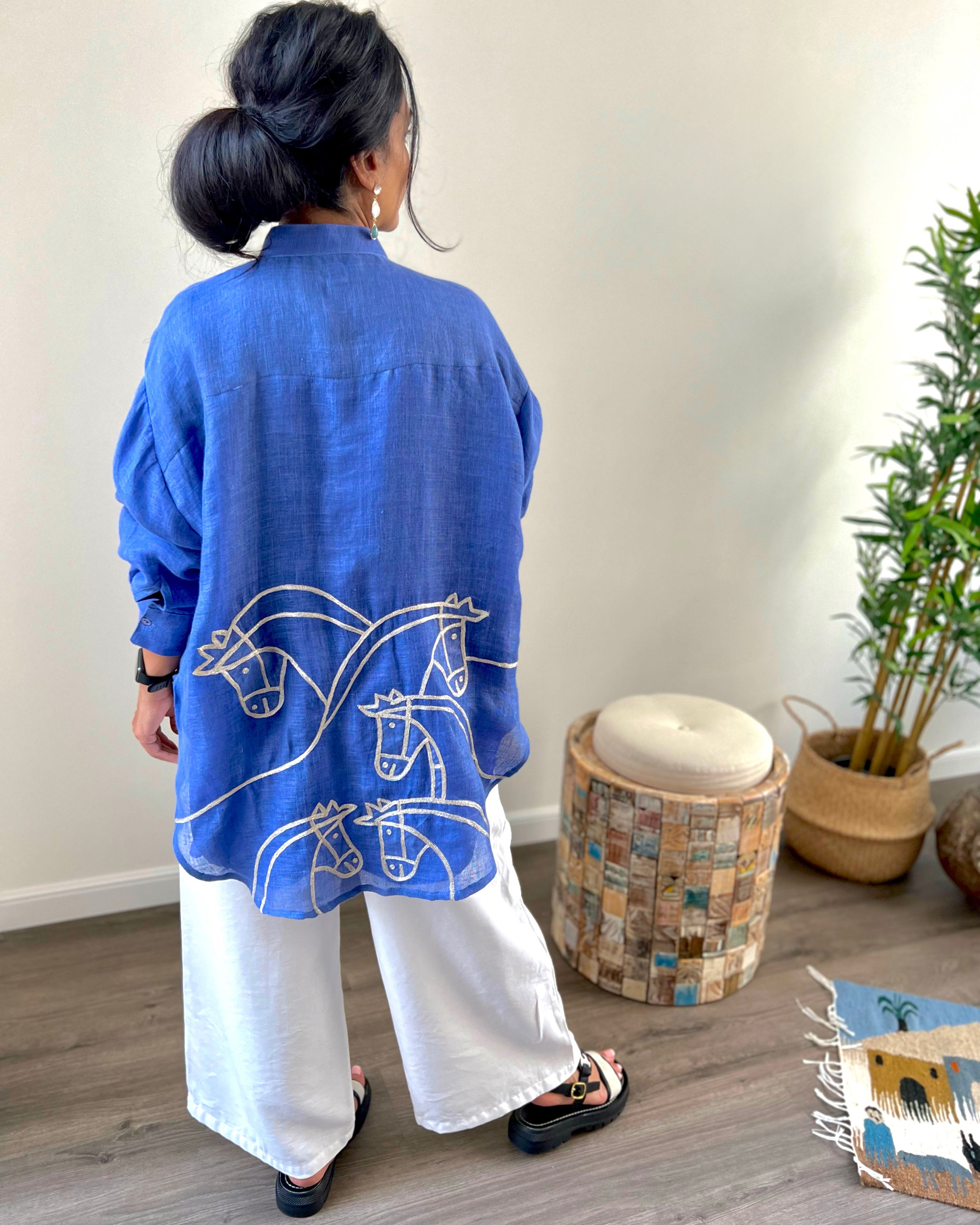 Al-Aseel Linen Shirt