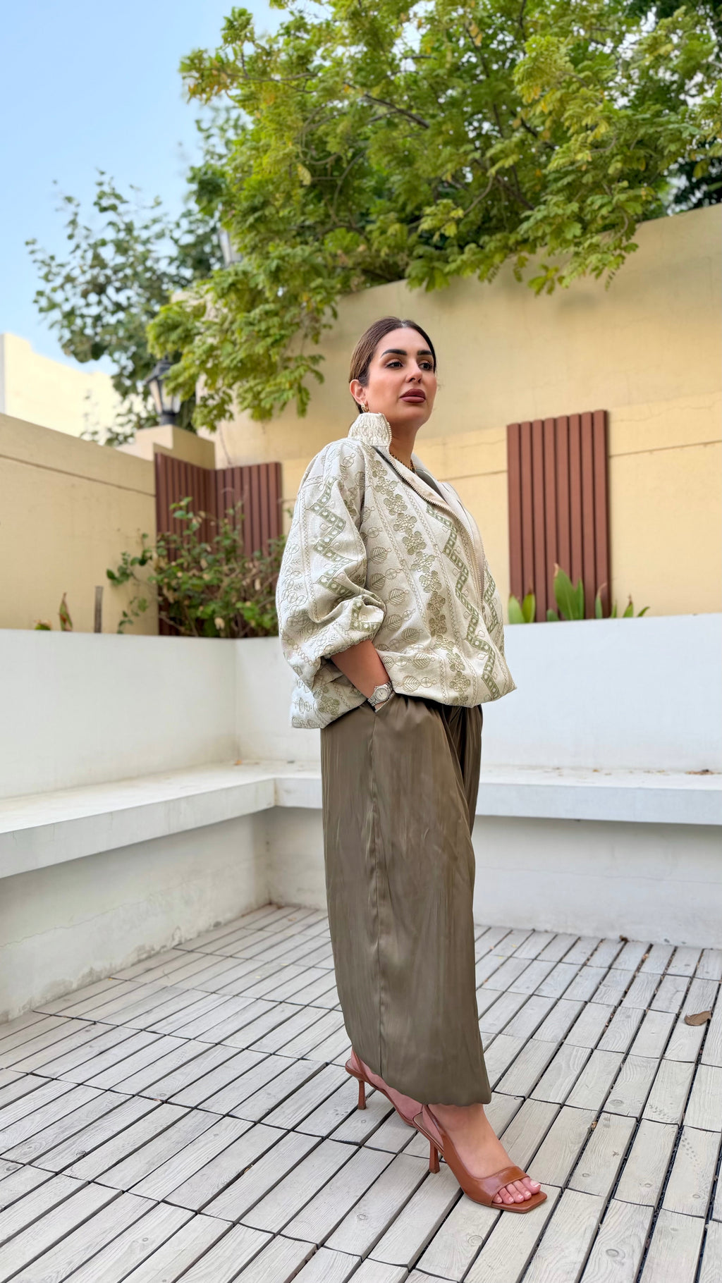 Embroidery Linen Jacket